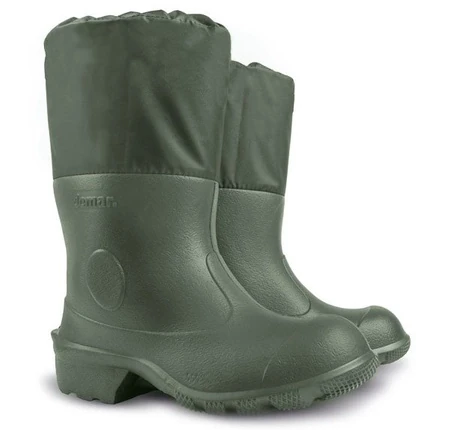 Zielone gumiaki męskie wędkarskie/myśliwskie Agro-S