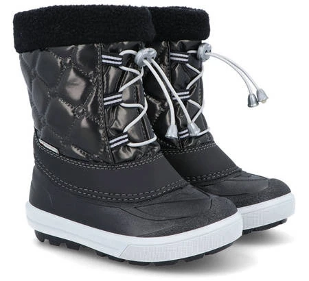 Czarne ocieplane śniegowce dziecięce Furry 2 NF (30-35)